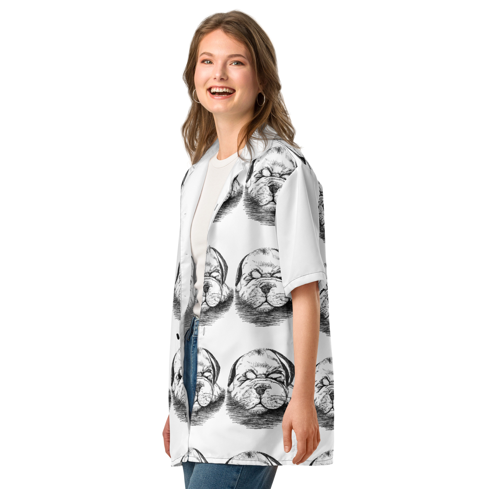 Unisex button shirt - Image 2