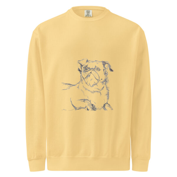 Unisex garment-dyed sweatshirt - Image 5