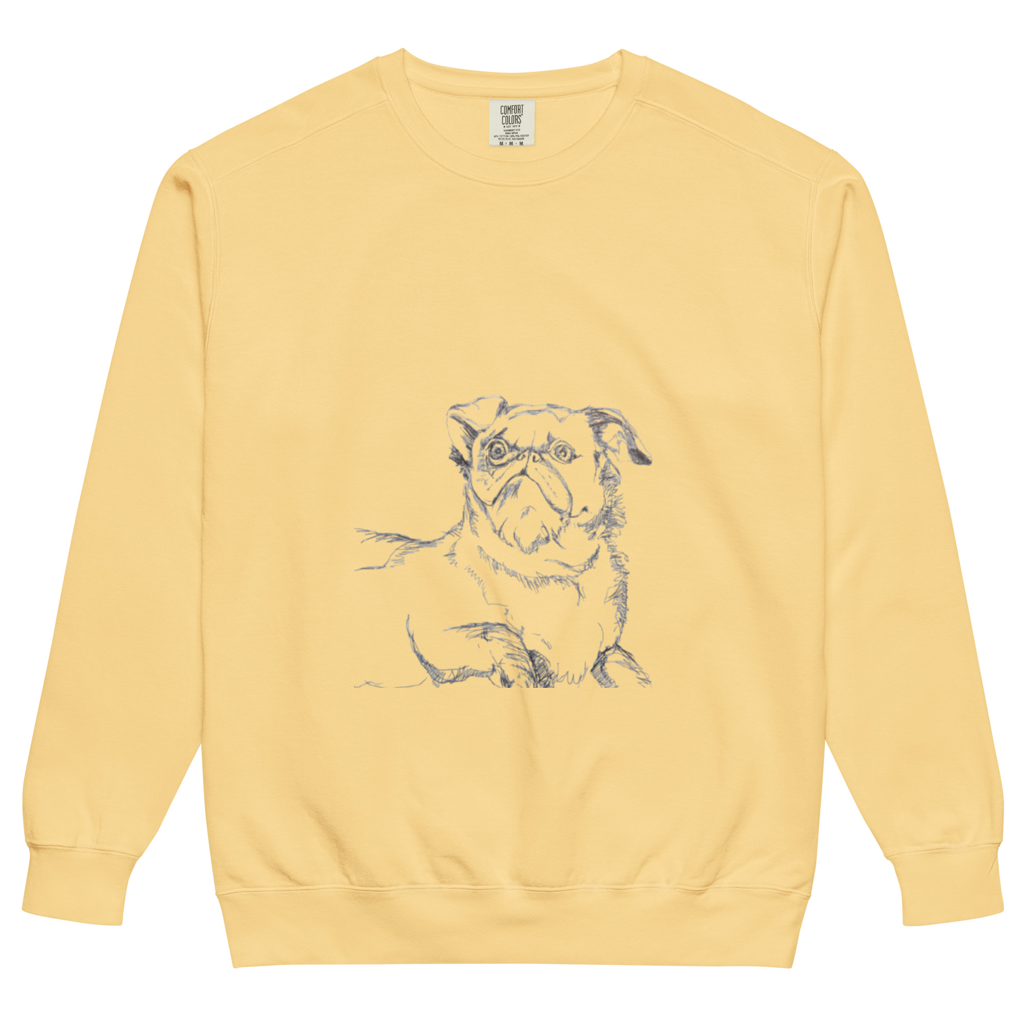 Unisex garment-dyed sweatshirt - Image 5