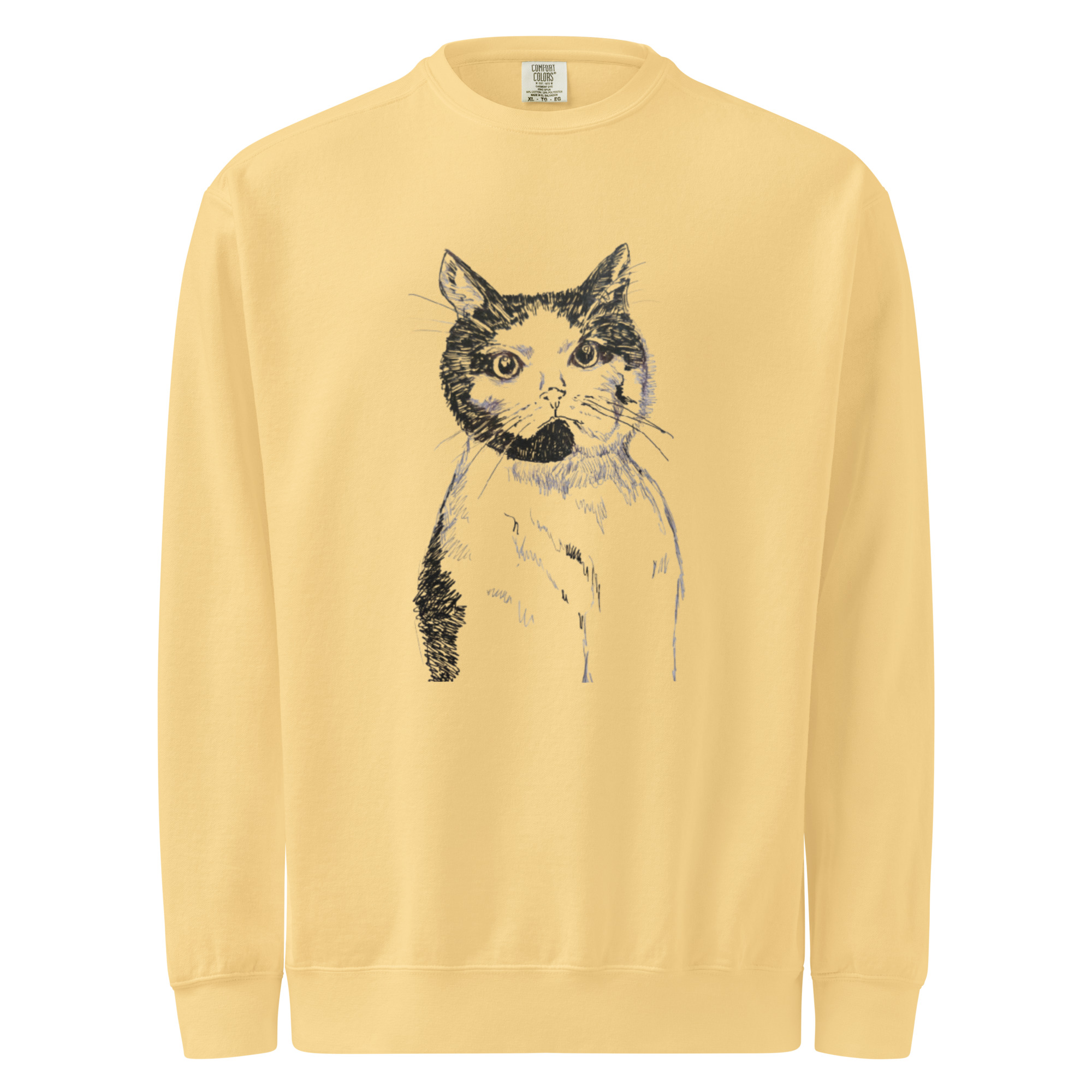 Unisex garment-dyed sweatshirt - Image 5