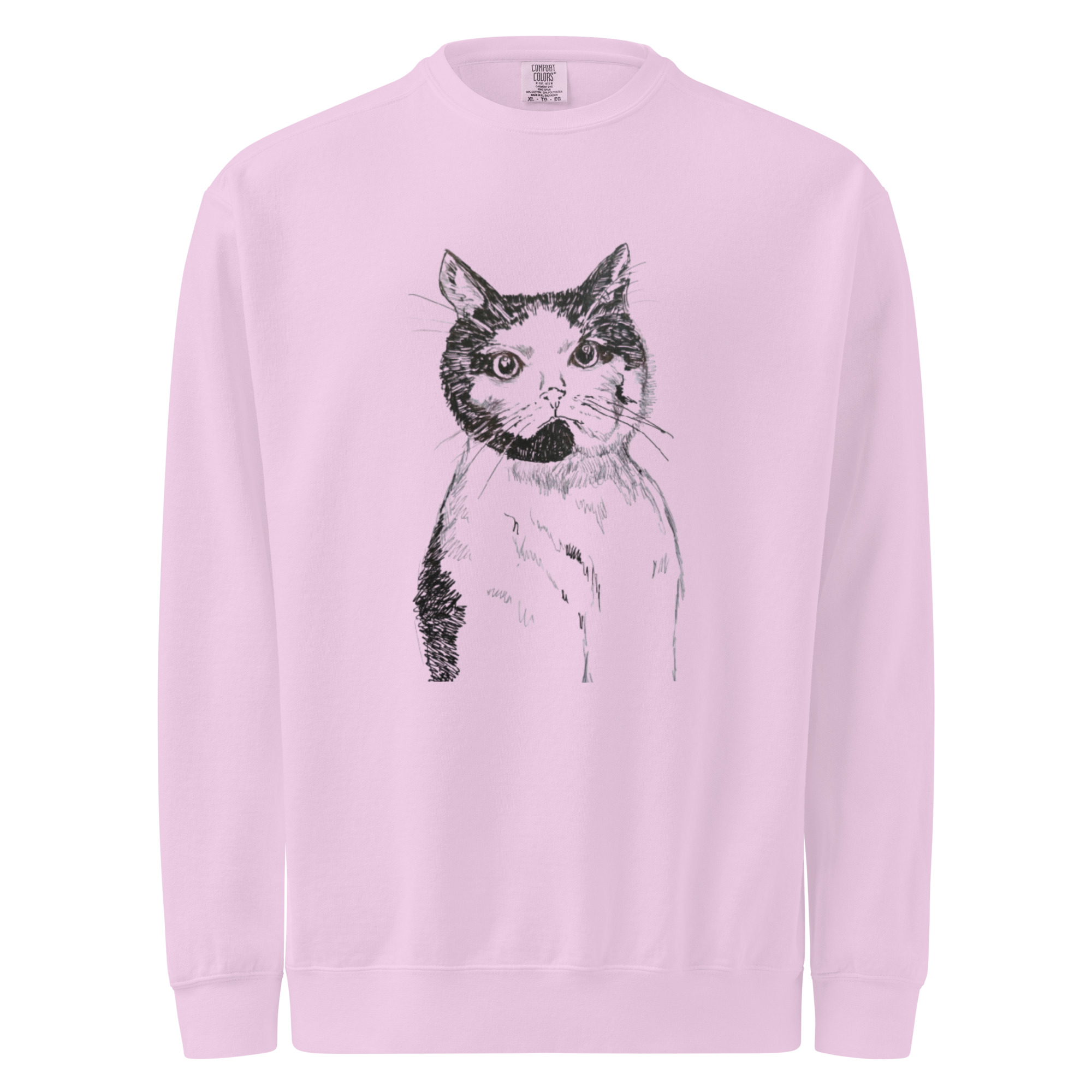 Unisex garment-dyed sweatshirt - Image 2